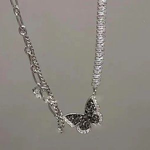 Butterfly necklace female minority